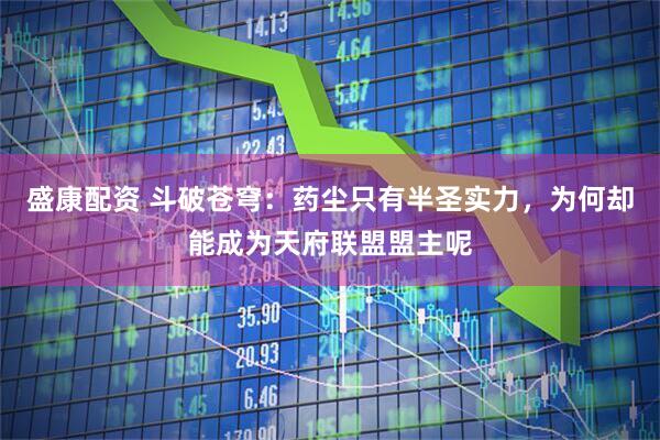 盛康配资 斗破苍穹：药尘只有半圣实力，为何却能成为天府联盟盟主呢